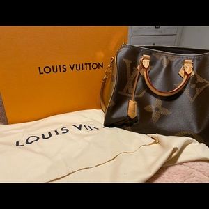 Louis Vuitton Giant Reverse monogram speedy